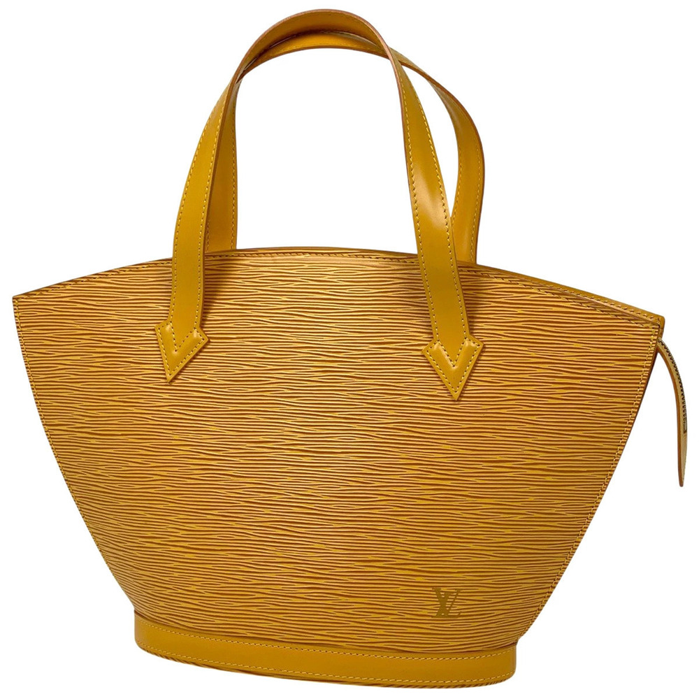 Louis Vuitton Saint Jacques Handbag Epi Leather Tassili Yellow